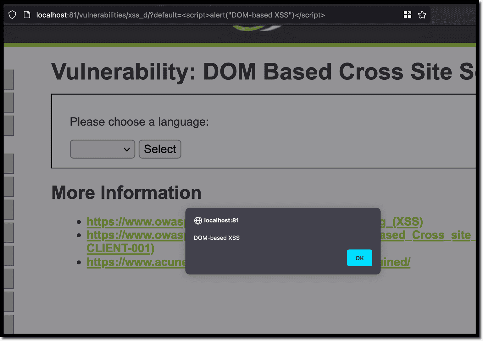 dom-based xss attack